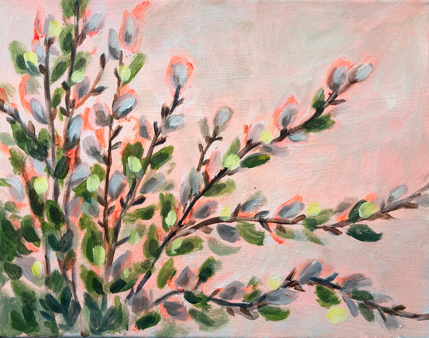 Spring Pussywillows Painting Class Thursday March 27