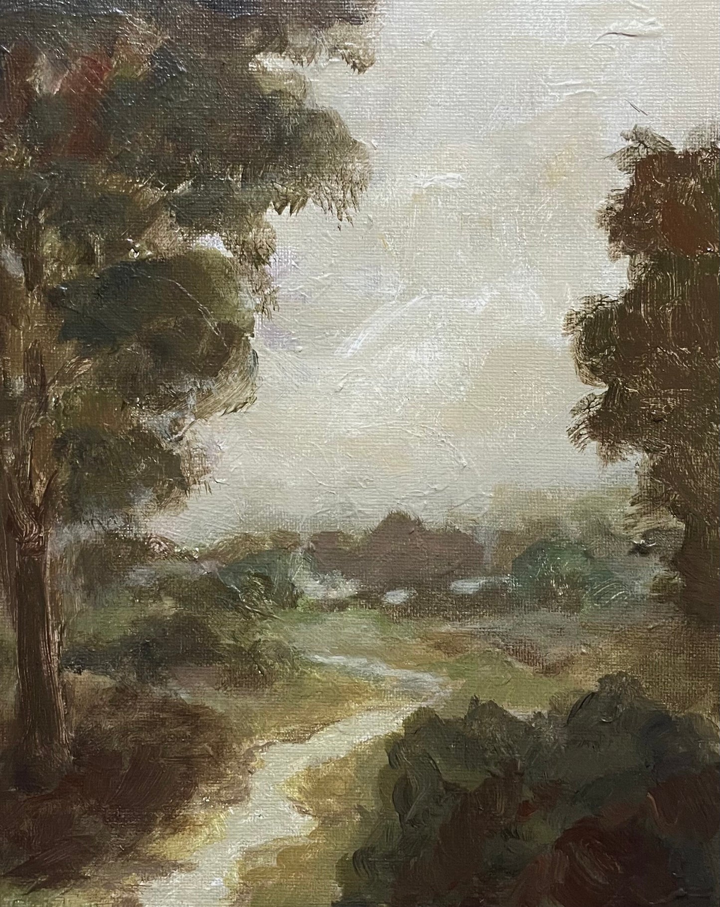 Vintage Landscape Painting Class with Aina, Thursday May 22, 6:30PM
