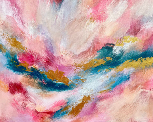 Abstract Painting Class- Saturday, Feb 5th at 10:30-2pm