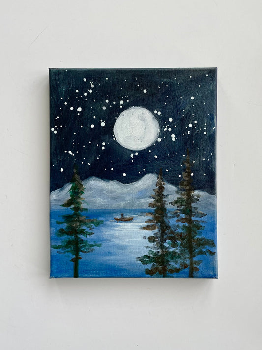 Children's Starry Night Painting Class- Saturday, March 19th @1pm
