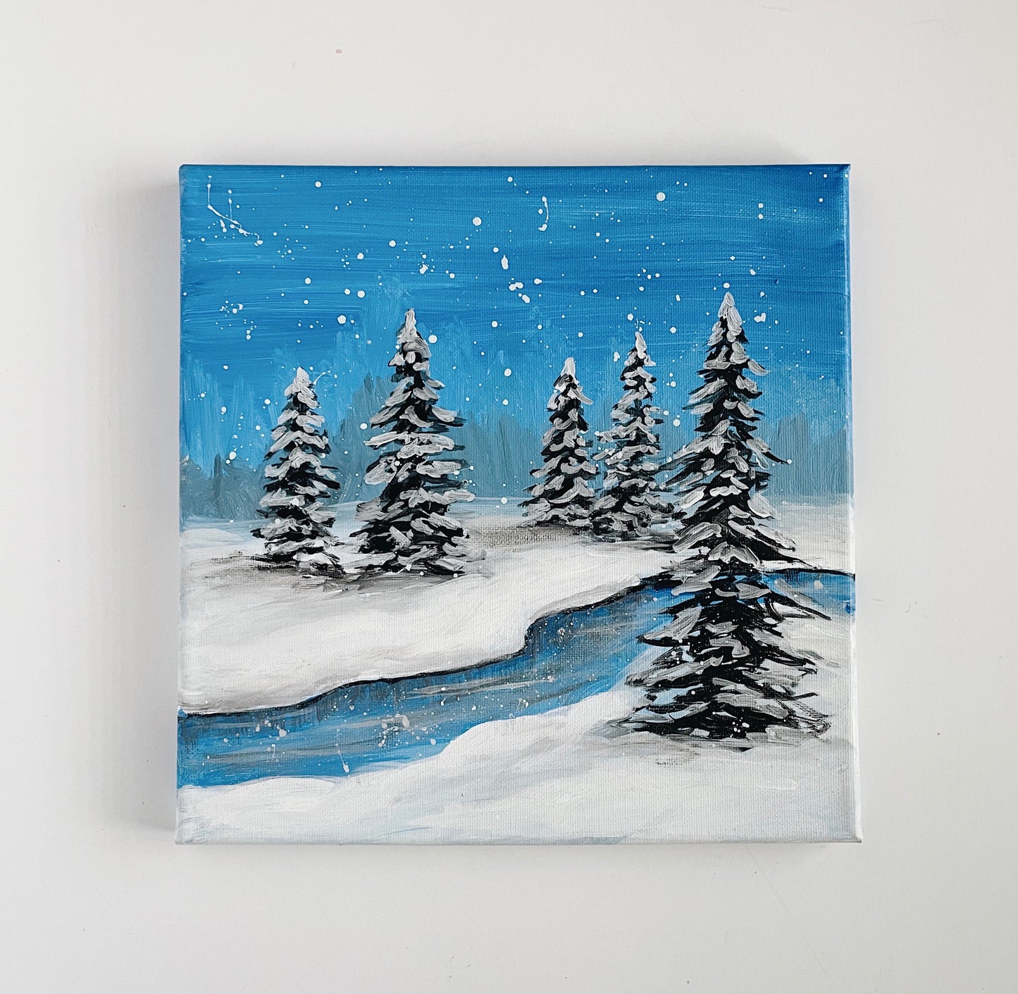 Winter Wonderland Painting Class